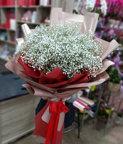 Букет цветов из: Гипсофила в Месягутово