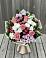 Букет цветов из: Альстромерии, Гвоздики, Розы и Хризантемы в Месягутово