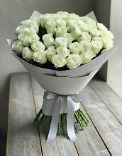 Букет 35 Белых роз в Месягутово