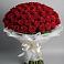 Букет 101 Красная роза Блэк Мэджик в Месягутово