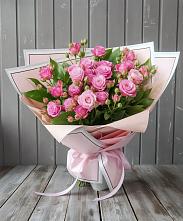 Букет Розовый кустик в Месягутово