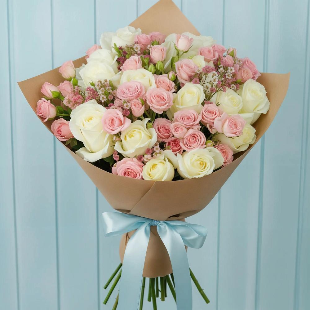 Букет цветов из: Розы в Месягутово