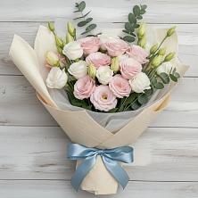 Букет цветов из:  Лизиантусы в Месягутово