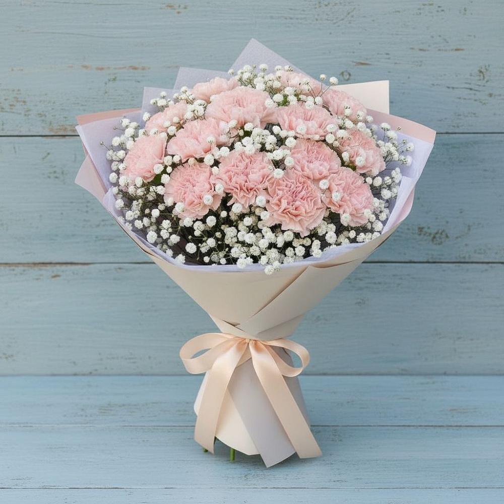 Букет цветов из: Гвоздики в Месягутово