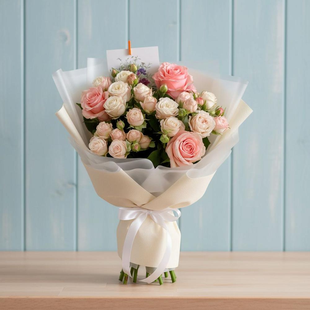 Букет цветов из: Розы в Месягутово