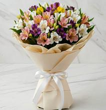 Букет цветов из:  Альстромерии в Месягутово