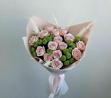 Букет цветов из:  Розы и Хризантемы в Месягутово