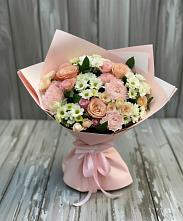 Букет цветов из:  Гвоздики, Розы и Хризантемы #REPLACE_PRED# Месягутово