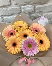 Букет цветов из:  Герберы #REPLACE_PRED# Месягутово