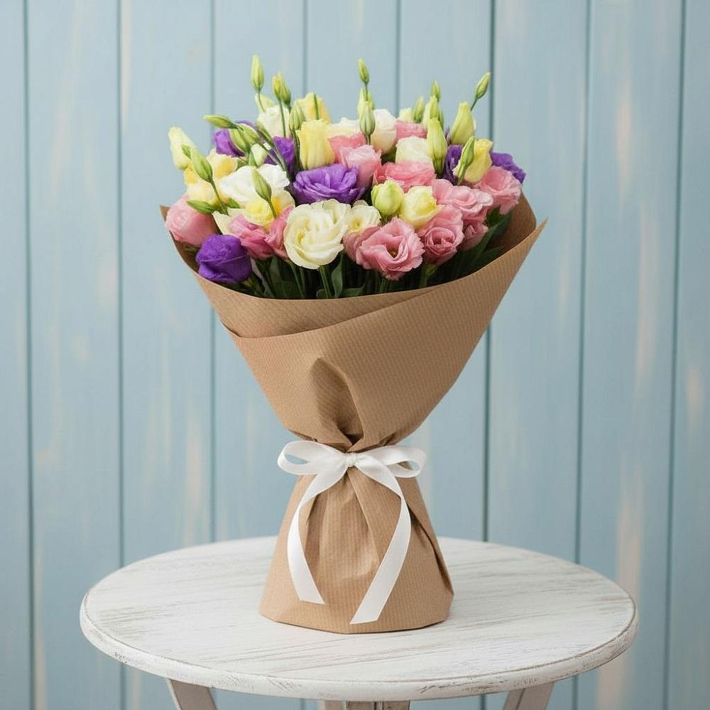 Букет цветов из: Лизиантусы в Месягутово