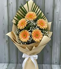 Букет цветов из:  Герберы в Месягутово